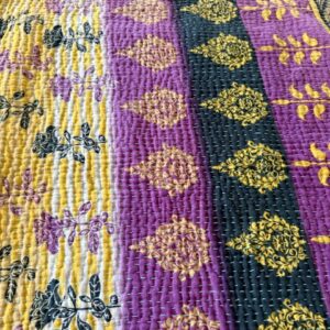 Tiled Citron / Amethyst Golden Yellow